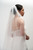 Auckland, NZ.  Simple, Plain Classic Ivory or White Pearl Floor (2M) or Cathedral (3M) Veil.  Bridal wear, accessories.  Wedding accessories, hairstyles, updo, inspo - Close Up