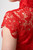 Auckland, NZ hire, rental, rent wedding dress, gown.  Tea Ceremony Modern Sexy Open Backless, Back Floral Lace, Red Dress, A Line Cheongsam, Qipao. Chinese Culture - Sleeves