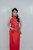 Red cheongsam qipao wedding dress with 3D floral embroidery, Bridal Fusion NZ