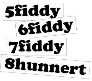 Vinyl Stickers (2-pack)