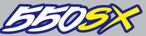 Kawasaki 550SX Stickers (Set of 2)