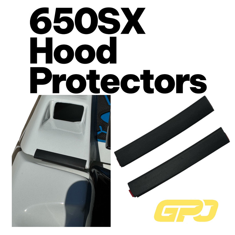 650SX Rubber Hood Protectors