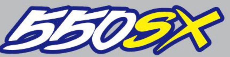 Kawasaki 550SX Stickers (Set of 2)