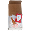 Fake Ice Cream Strawberry Spill Gift Box Card Inside
