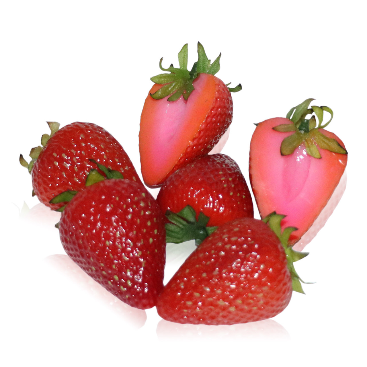 Fake Strawberry Halves