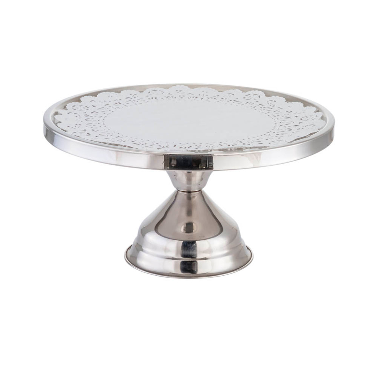 Cake stand Medium- Silver – Momentz