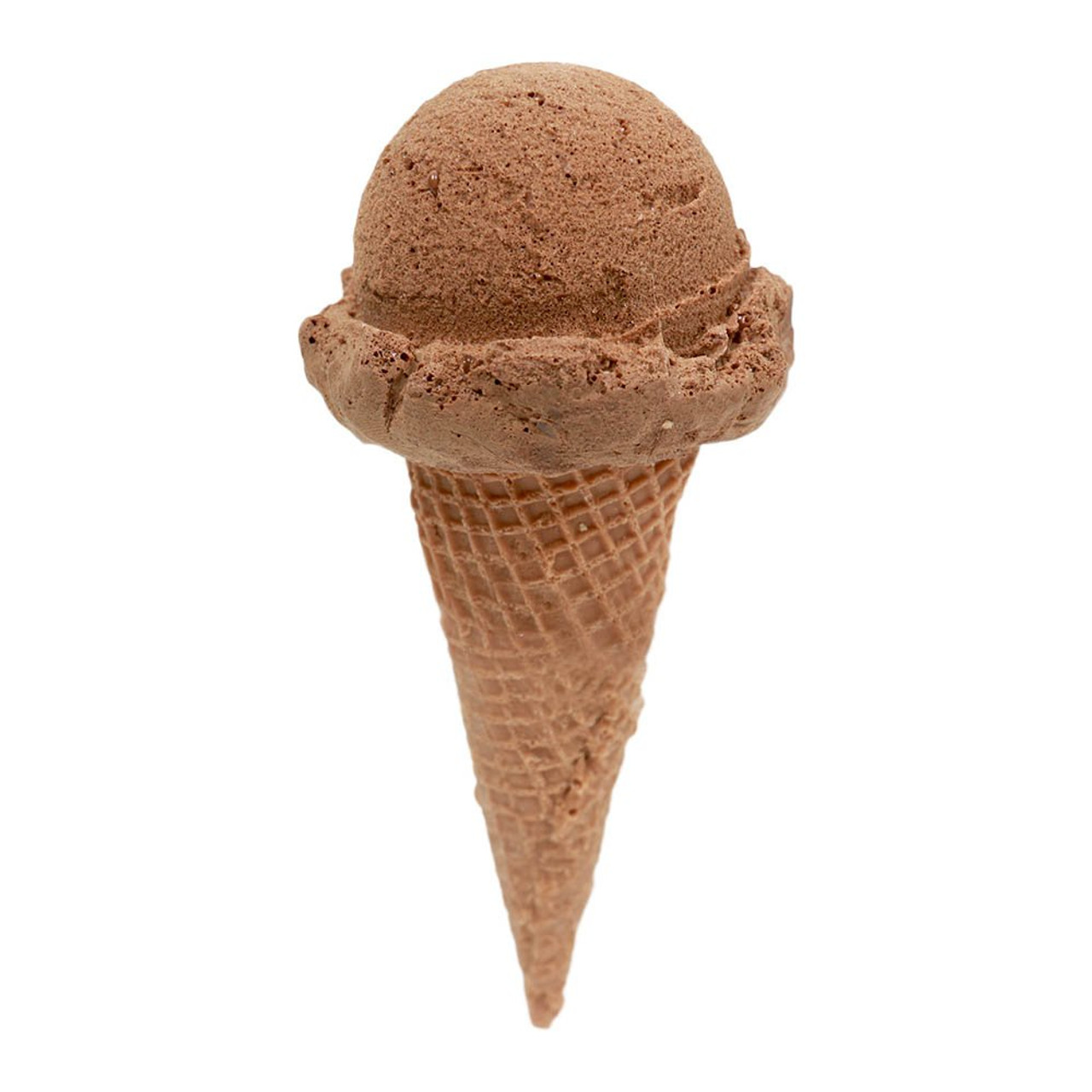 Fake Single Scoop Chocolate Ice Cream 