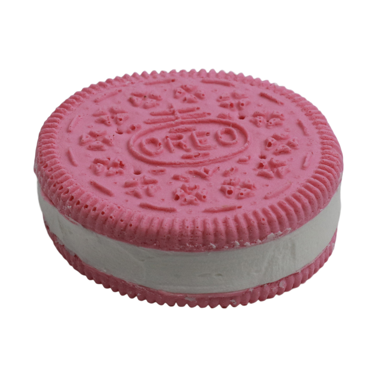 Fake Pink Oreo Sandwich Cookie biscuits-name-list-bakery-biscuit