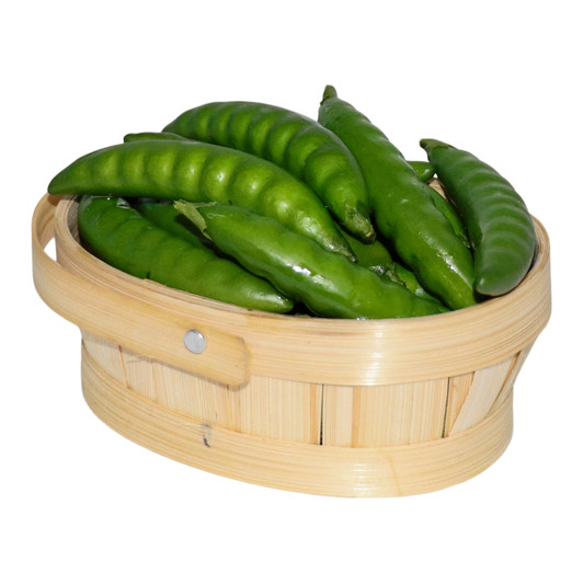 Fake Pea Pod Basket