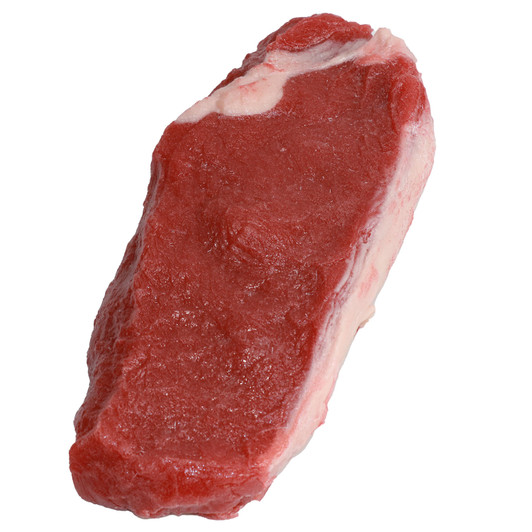 Faux NY Strip Raw Steak