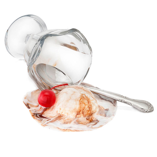 Fake Ice Cream Sundae Spill