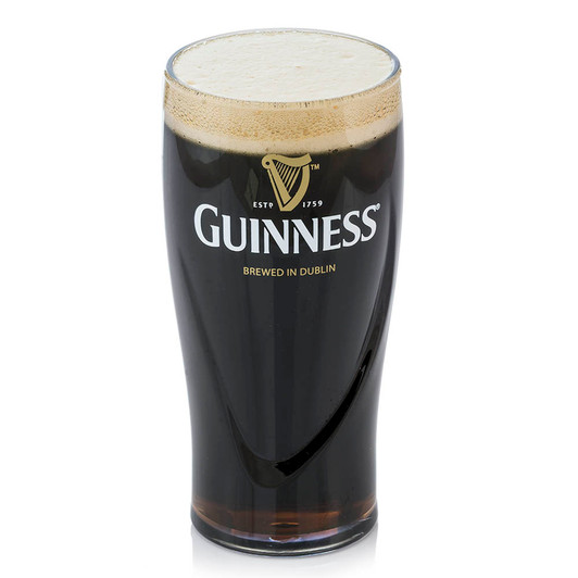 Fake Guinness Stout Beer Pint in Acrylic Glass
