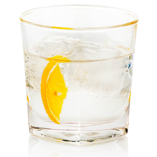 Fake Vodka or Tequila in Glass