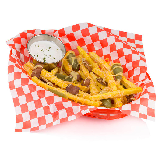 Fake Loaded French Fries for Display