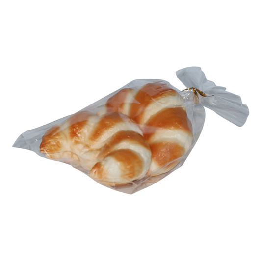 Set of Two Fake Croissants in bag