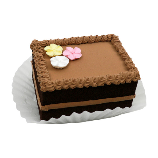 Fake Chocolate Cake Slice