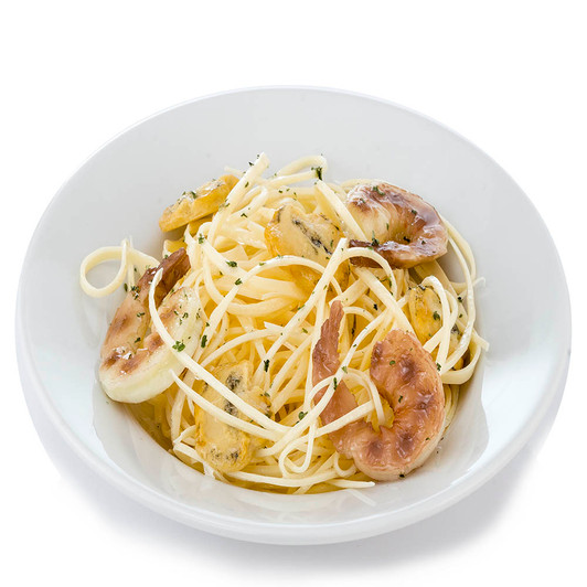 Linguini With Shrimp - Plate