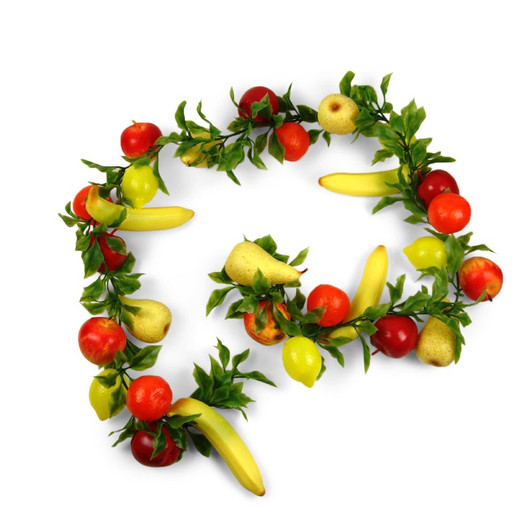 Fake Super Long Fruit Garland