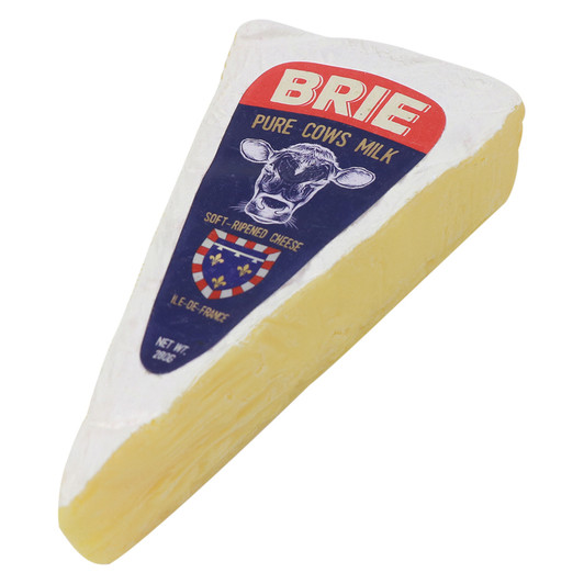 Brie Cheese Labeled
