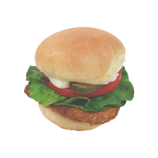 Fake Display Friend Chicken Sandwich