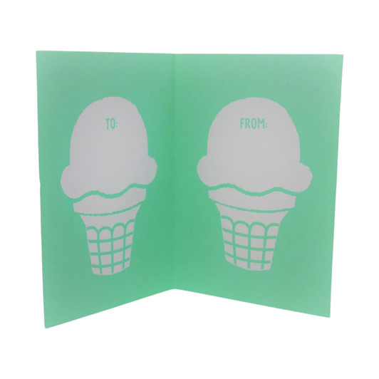 Honey Dipper Spill  Gift Box Card Inside