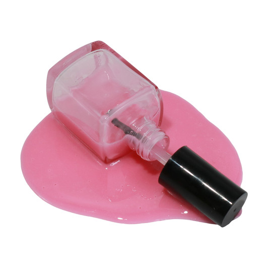 Fake Pink Nail Polish Spill