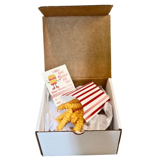 Fake Fries and Cheese Sauce Spill Gift Box