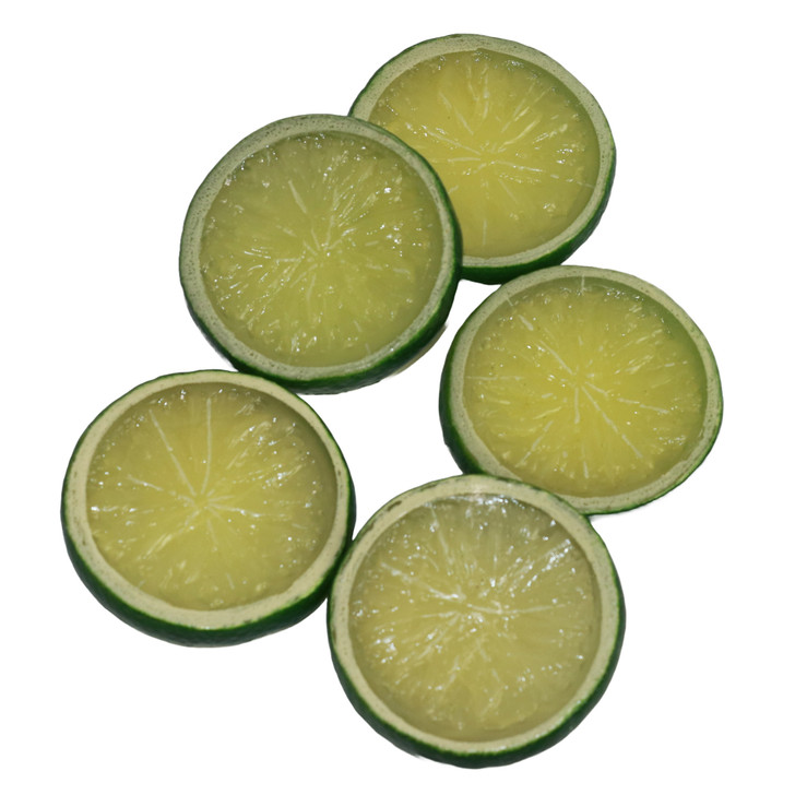 Fake Pack of 5 Lime Slices