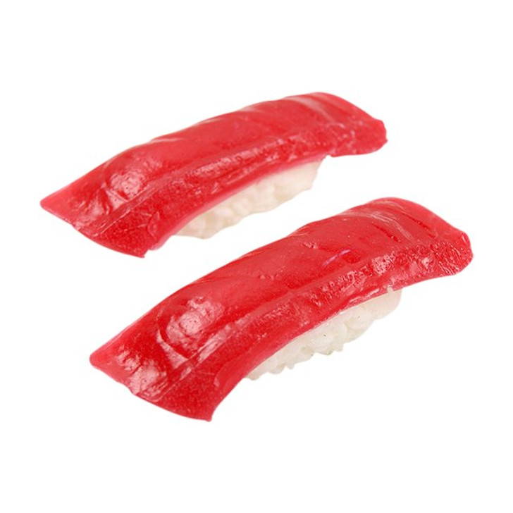 Super Realistic Deluxe Tuna- (maguro) Sushi (pk Of 2)