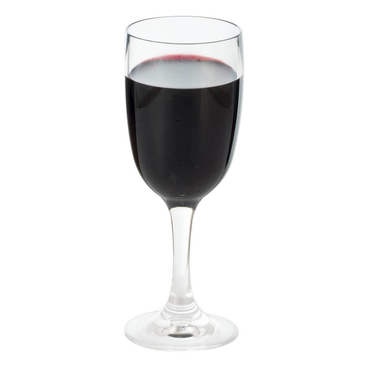 Classic Glass of House Red Wine in Acrylic Drink-ware