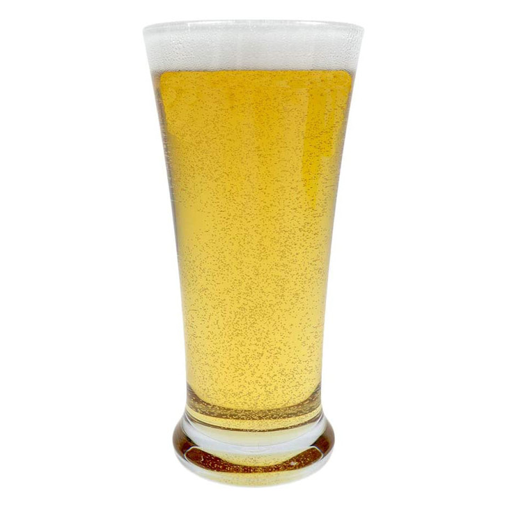 Pilsner Beer In Polycarbonate Glass