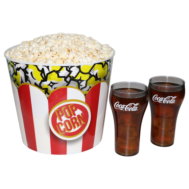 Popcorn & Cola Glass Assortment