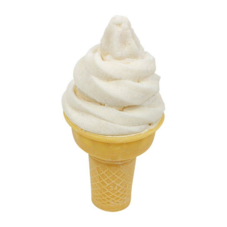 Vanilla Swirl Ice Cream Cone