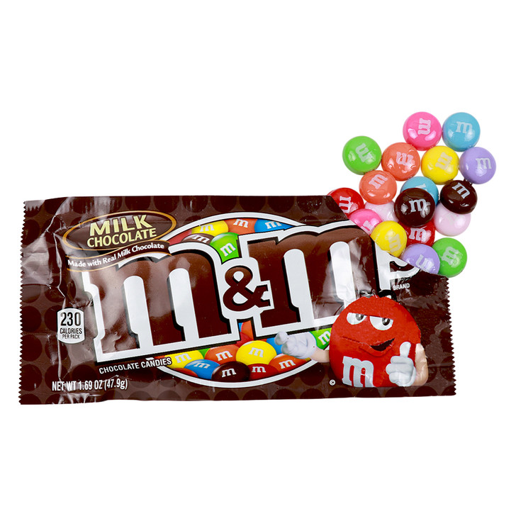 Fake Spill M&M Plain, Peanut or Skittles