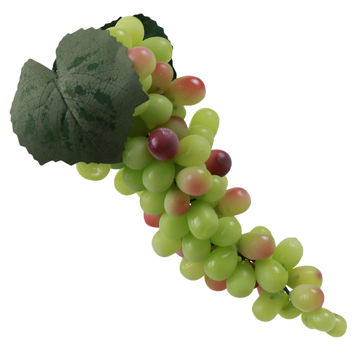 Fake Lady Finger Green/Rose Grape Cluster