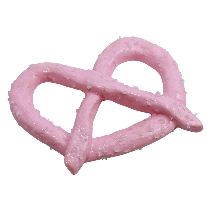 Fake Large Pink Pretzel