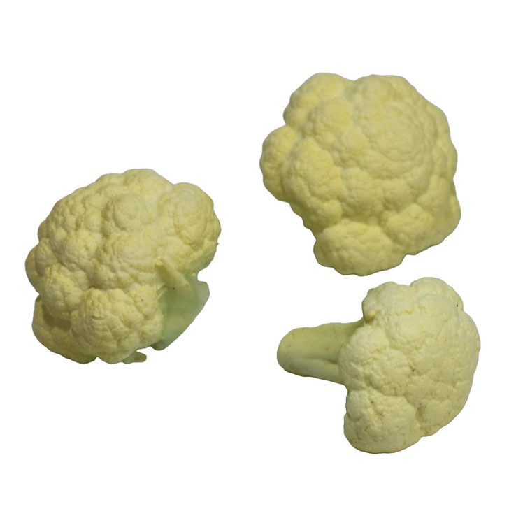 3 Pieces of Fake Cauliflower