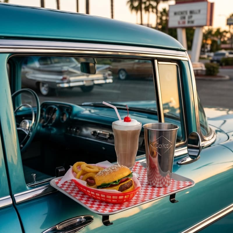 Fake Carhop Trays
