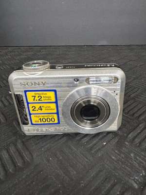  Sony Cybershot DSC-S7007.2MP Digital Camera 3X Optical Lenses Pre-owned TESTED WORKING 