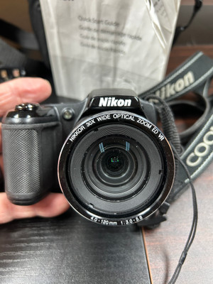 Nikon COOLPIX L820 16.0 MP Digital Camera w/accessories TESTED WORKS