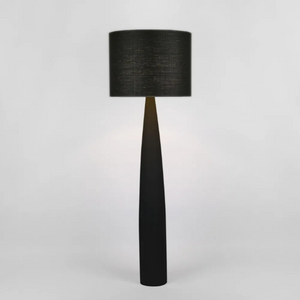 Samson Floor Lamp Base Black with Shade Black Samson Floor Lamp Base Black with Shade Black