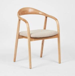 Mason Dining Chair Ash Natural Fabric Mason Dining Chair Ash Natural Fabric