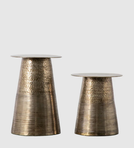 Langley Side Table Set of 2 400x400x450/580mm