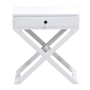Nancy Crossed Bedside Table