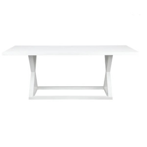 Deccan Dining Table - 1.6m White Deccan Dining Table - 1.6m White