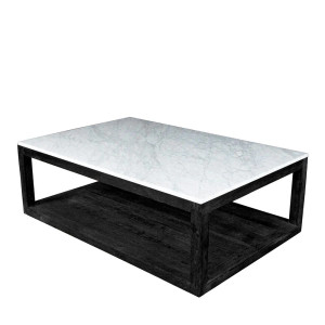 Denver Marble Coffee Table - Black Denver Marble Coffee Table - Black
