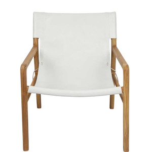Jasper Sling Armchair - White