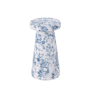 Provincial Watercolour Organic Ceramic Candle Holder - Small Provincial Watercolour Organic Ceramic Candle Holder - Small
