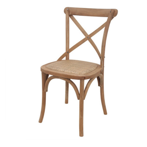 Catalina Crossback Dining Chair Natural