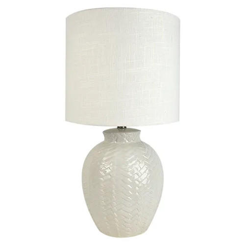 Braid Ceramic Table Lamp